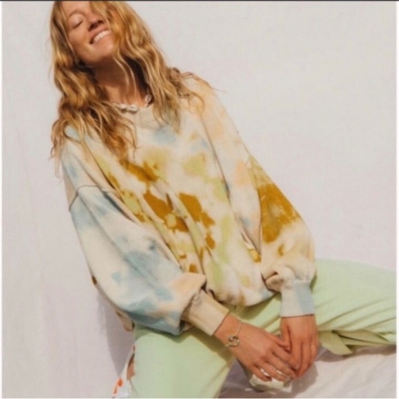 Cosmos Tie- Dye Pullover by Free People - Picture 8 of 8